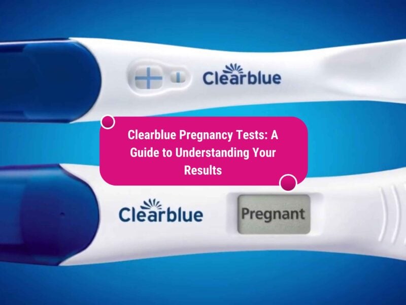 clear blue pregnancy test