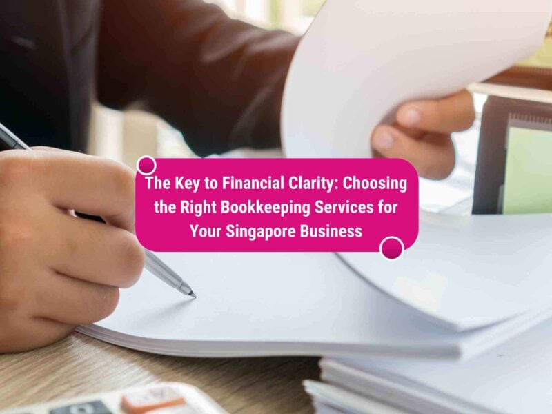 bookkeeping services Singapore