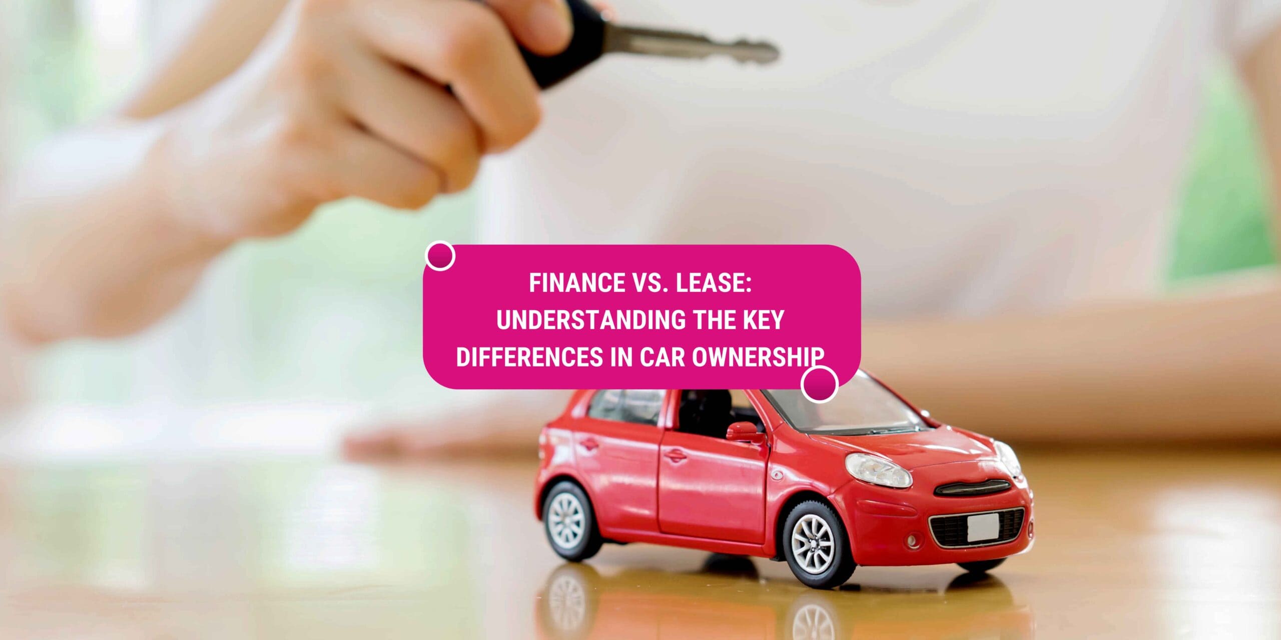 what the difference between finance and lease a car