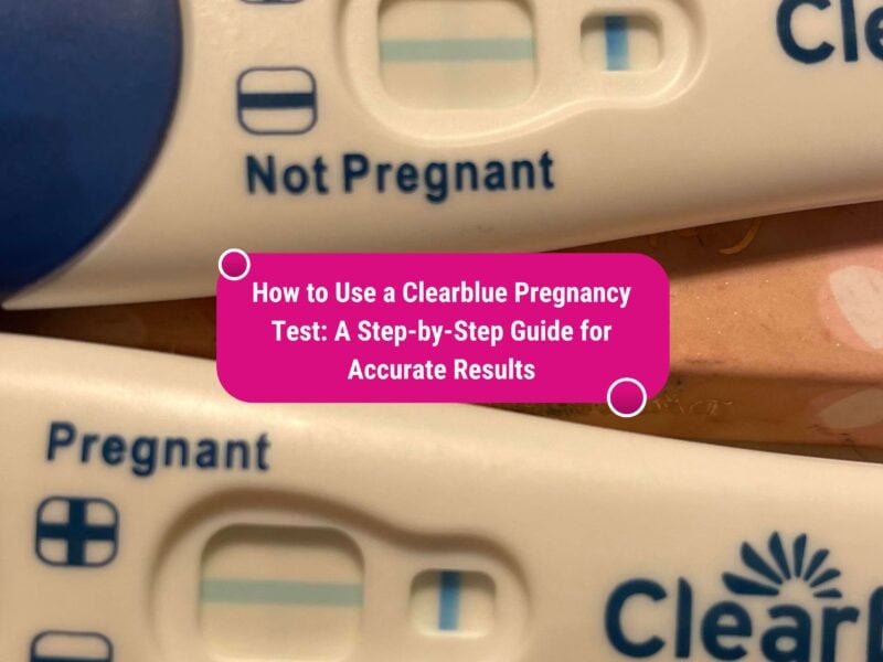 clearblue pregnancy test