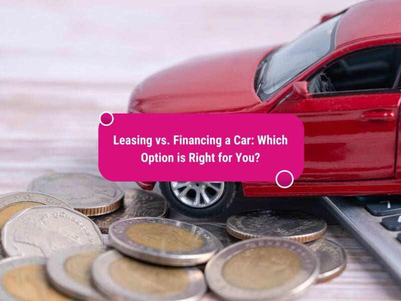 what the difference between leasing and financing a car